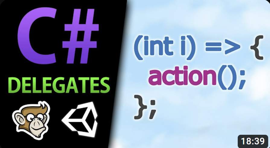 What are Delegates? (C# Basics, Lambda, Action, Func)