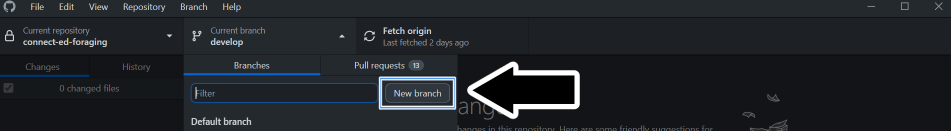 Creating New Branch